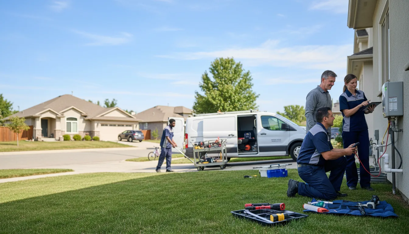 Tankless water heater service in Cedar Creek, NE